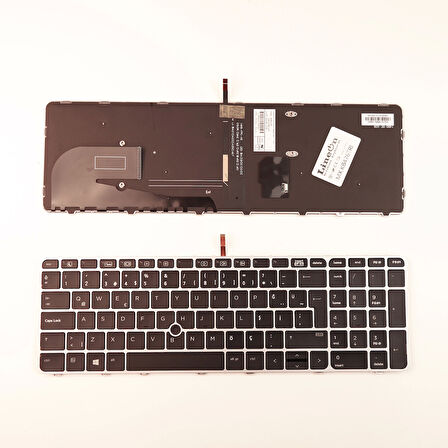 HP NSK-CY2BV, zbook 17 G3 Notebook Klavye Işıklı