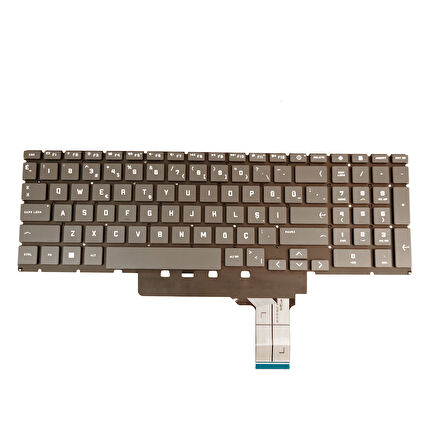 HP Victus 16-D 16-E Notebook Klavye Işıklı Gri