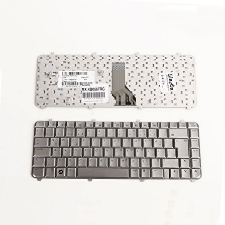 HP Pavilion DV5-1028CA Laptop Klavye Gümüş Türkçe