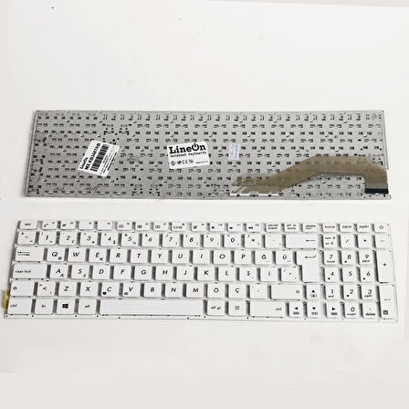 ASUS X540SA X540SC Klavye Tuş Takımı Beyaz Türkçe