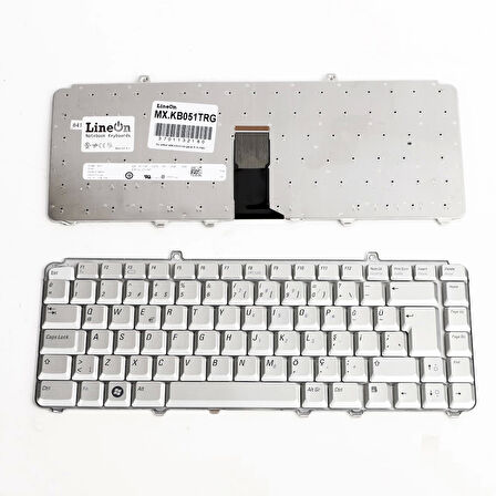 DELL Inspiron 1520 Laptop Klavye Türkçe Gümüş