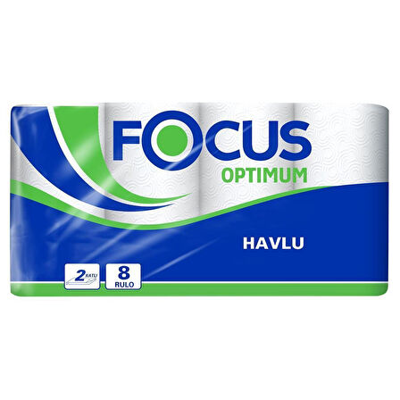 Focus Optimum Rulo Havlu 8'Li Paket