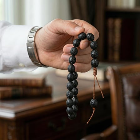 Saul. Orijinal Doğal Andız Çekirdeği Premium Kokulu Efe Tesbih – 17'li Maskot Boy El Yapımı Stres Tesbihi – Erkek Aksesuar &amp; Hediye
