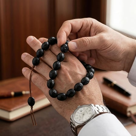Saul. Orijinal Doğal Andız Çekirdeği Premium Kokulu Efe Tesbih – 17'li Maskot Boy El Yapımı Stres Tesbihi – Erkek Aksesuar &amp; Hediye