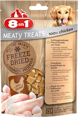 Meaty Treats Freeze Dried Ördekli, 50 gr Köpek Ödülü