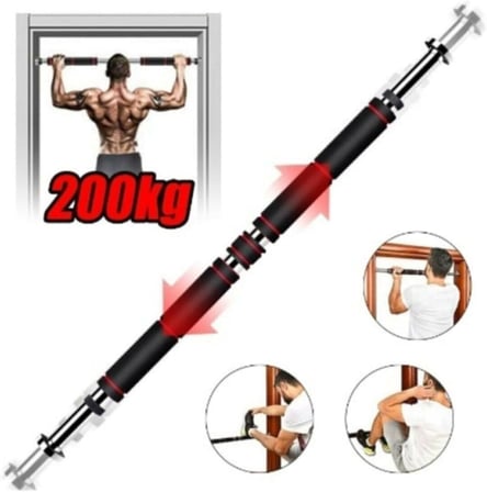 Uzun Süngerli Barfix Demiri Barfiks Çubuğu Koridor Barfiks Barı 80-130 Cm Arası
