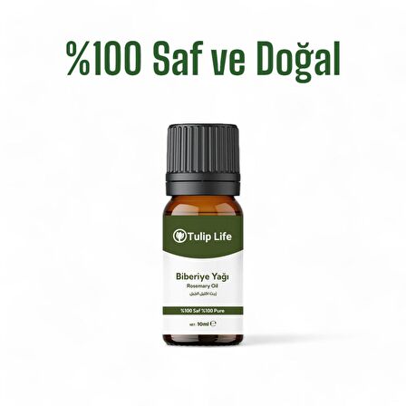 Biberiye Uçucu Yağı %100 Saf ( Rosemary Oil ) 10 ML