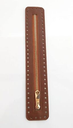Derili Fermuar Yeni Model Taba 30 cm Light Gold