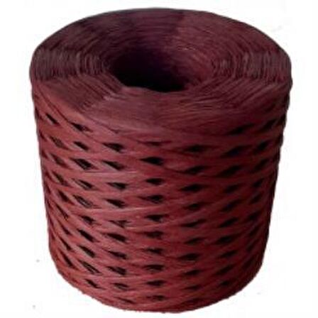 Yeni ithal rafya ip (Bordo renk)