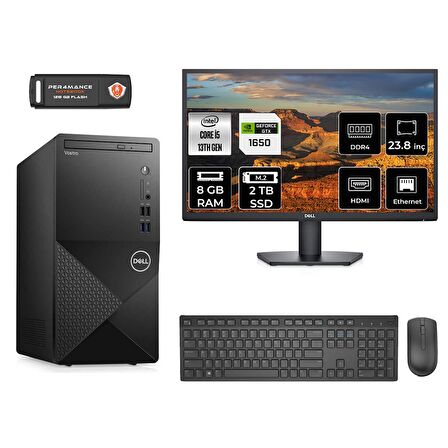 Dell Vostro 3020 i5 13400 8GB 2TB SSD GTX1650/4GB FDOS N2054VDT3020MTU MASAÜSTÜ PC & 23.8" MONİTÖR