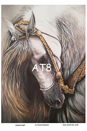 At Serisi AT8 Pirinç Dekopaj 30*42 cm