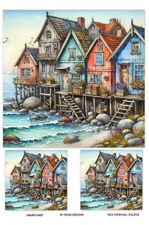 Evler Serisi EVLR19 Pirinç Dekopaj 30*42 cm