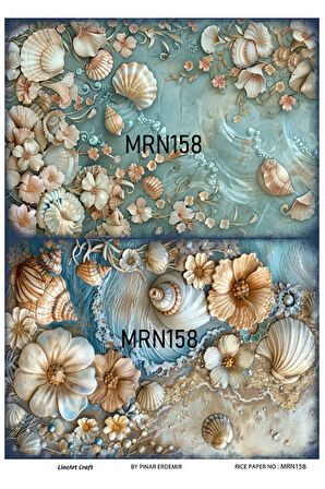 Marine Serisi MRN158 Pirinç Dekopaj 30*42 cm