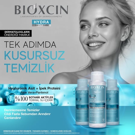 Hydra Micellar Kusursuz Makyaj Temizleme Suyu | 500 ml 1 Alana 1 Hediye | Vegan Misel Su | Tüm Cilt Tipleri İçin