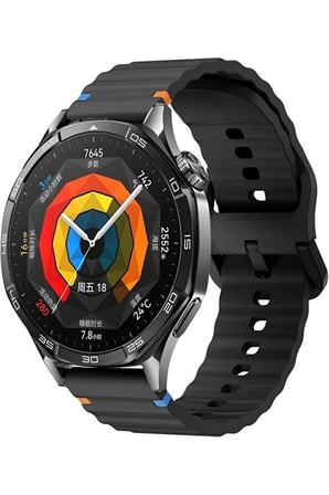 Huawei Watch Gt2 Gt2e Gt3 Gt4 Gt 5 Gt6 Gt7 Pro Se Elite 46mm Uyumlu 22mm Spor Silikon Kordon