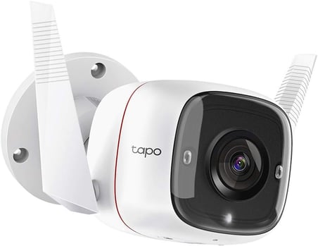 C310, 2K 3MP Dış Mekan Wi-Fi/Ethernet Güvenlik Kamerası, Hareket Algılama, IP66 Su Geçirmez, 30m Gece Görüşü, Çift Yönlü Ses, Bulut/Yerel Depolama, Sesli ve Işıklı Alarm