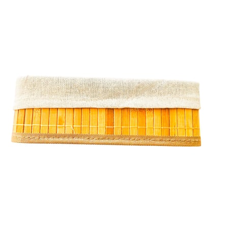 Bitki Tasarımı Düzenleyici Bambu Mutfak Banyo Salon Katlanır Sepet