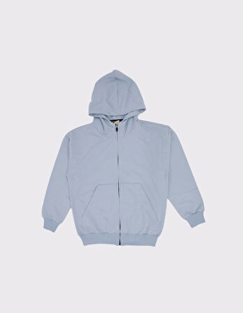Erkek Çocuk  Genç Kapüşonlu Fermuarlı Sweatshirt