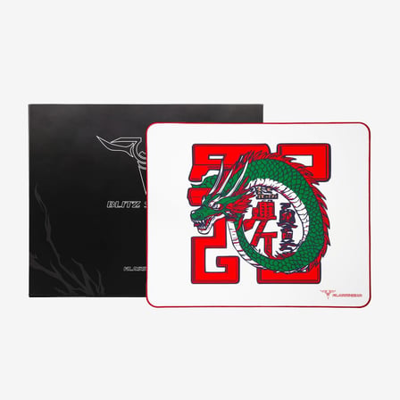 Klasse Blitz Speed Series 480x400x4 mm E-Sports Gaming Oyuncu Mouse Pad (Red Fang)