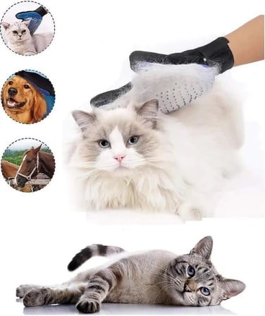 ePhase Evcil Hayvan Tüy Toplama Eldiveni Masaj Etkili Kedi Köpek Tarama Eldiveni