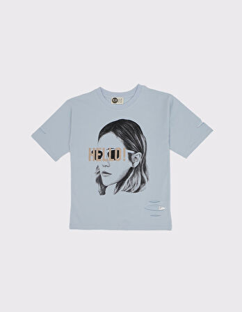 Genç Baskılı Unisex Tişört