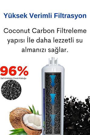 12 lt Çelik Tanklı 14 Aşamalı Alkali Mineral Filtreli Su Arıtma Cihazı