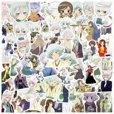 50'Li Anime Kamisama Kiss Stickers, Sticker Seti Laptop Notebook Tablet Sticker Seti