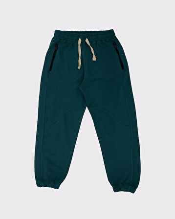 Erkek Çocuk  Genç Cep Fermuarlı Eşofman Altı