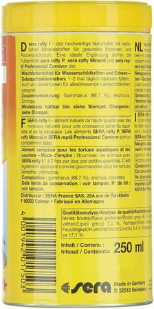 Raffy I Nature 250 ml Kaplumbağa Yemi