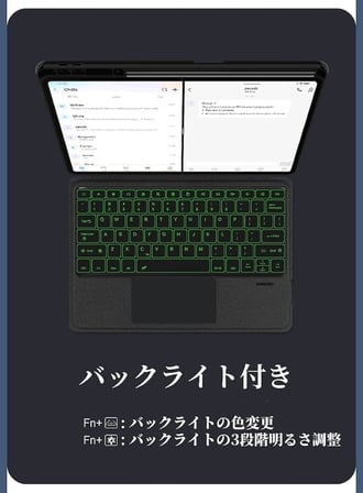 Fogy Xiaomi Pad 7 /Pad 7 Pro/Pad 8 / Pad 8 Pro 11.2 inç ile Uyumlu Mag Touchpad Blutooth Işıklı RGB Standlı Türkçe Q Klavyeli Kılıfı