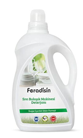 Feradisin Bulaşık Makinesi "jel" Deterjanı 2000 Ml. Gimdes Helal Sertifikalı