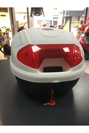 ARWİC MOTOSİKLET ARKA ÇANTA 32 LT (BEYAZ)