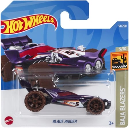 Hot Wheels 1:64 Baja Blazers Blade Raider HCW92