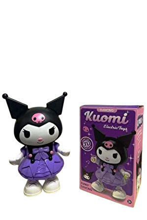 Kuromi Sesli ve Işıklı Dans Eder Sesini Taklit Eder Oyuncak 