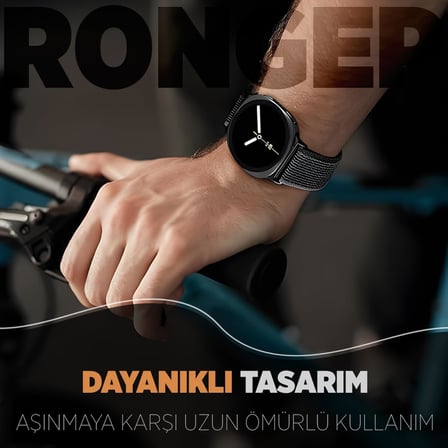 Samsung ile Uyumlu [2025] Travel Loop Kordon Galaxy Watch 8 44mm/40mm/Classic 46mm için Rahat Kumaş Watch8 Classic Kordon Terletmeyen Konforlu Tasarım Galaxy Watch 8 Kordonu
