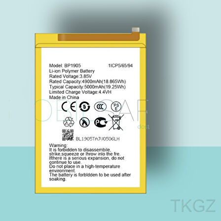 Tkgz - OMIX X600 - BP-1905 - Batarya Pil Orijinal Sıfır