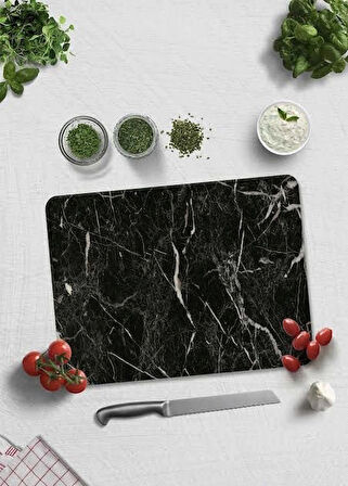 Mermer desenli doğrama camı 