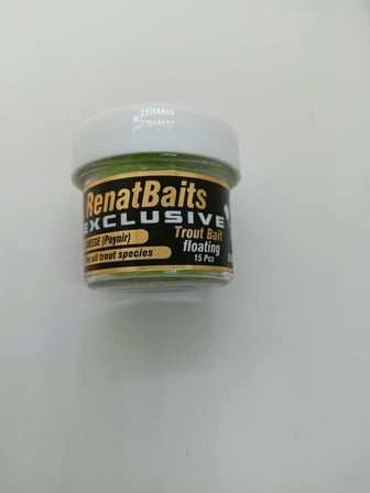 Renat Trout Bait Peynirli Silikon Kurtçuk Alabalık Yemi – Küf Yeşili