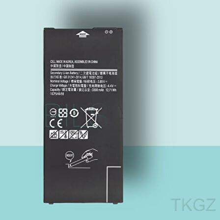 Tkgz - Samsung Galaxy J7 PRİME - G610F Batarya Pil Orijinal Sıfır
