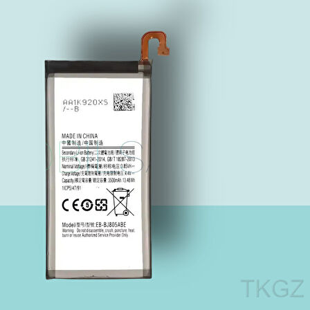Tkgz - Samsung Galaxy J8 - J810F Batarya Pil Orijinal Sıfır