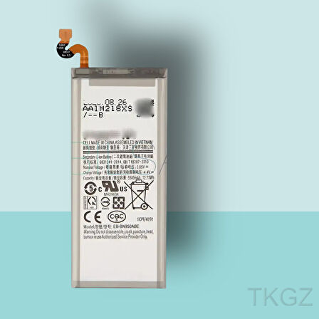 Tkgz - Samsung Galaxy NOTE 8 Batarya Pil Orijinal Sıfır