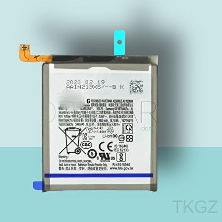 Tkgz - Samsung Galaxy S20 ULTRA Batarya Pil Orijinal Sıfır