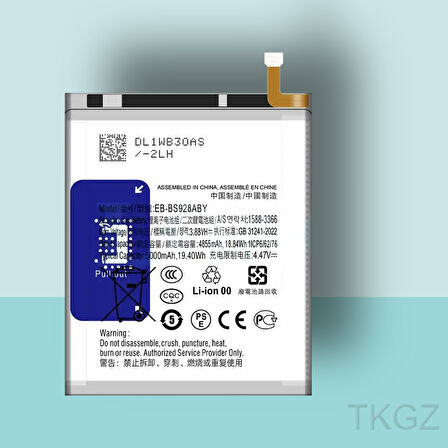 Tkgz - Samsung Galaxy S24 ULTRA Batarya Pil Orijinal Sıfır
