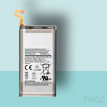 Tkgz - Samsung Galaxy S9 Batarya Pil Orijinal Sıfır