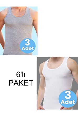 6LI KARIŞIK PAKET ERKEK ATLET