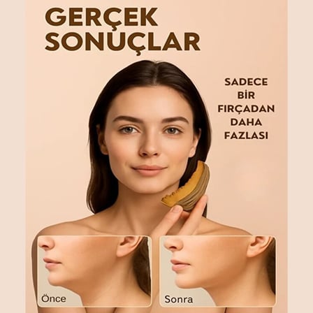 Jouis Lenfatik Drenaj Fircasi Yuz & Vucut Masaj Kuru Firca Lenfatik Akis Stimulatoru Sislik Azaltici Selulit Masaj Araci Cilt Arindirici Sekillendirici Ergonomik Tasarim