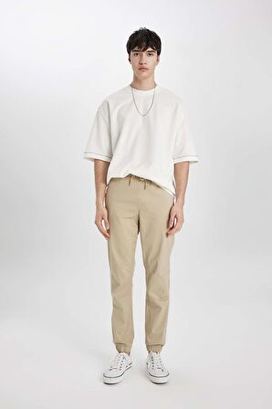 DeFacto Regular Jogger Gabardin Pantolon B6148AX24SPBG732