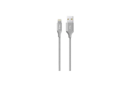 AlumiCable iPh. 120cm Şarj Kablosu - Gümüş (2DK16G)