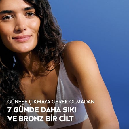 Q10 Sıkılaştırıcı Ve Kademeli Bronzlaştırıcı Vücut Losyonu 400ml, 7 Günde Sıkılaş, Açık Buğday Ten