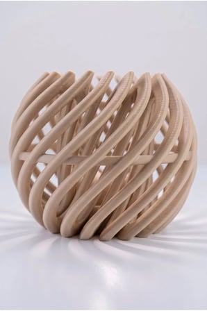 Mira Dekoratif Mumluk Sarmal Spiral Şamdan - Modern Şık Estetik Mum Standı, Pilli Mum Uyumlu (Mum Dahil Değil), Salon Ofis Yemek Masası Dekorasyon Hediyelik